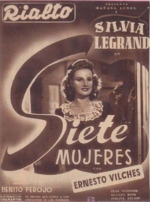 Siete mujeres's poster