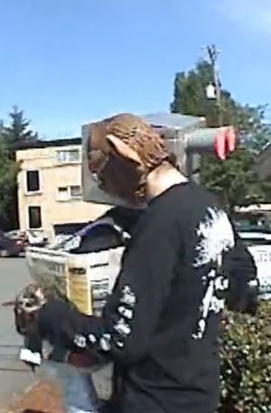 Robot vs. Wolfman's poster