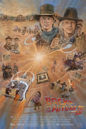Back to the Future Part III's poster