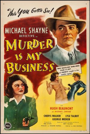 Murder Is My Business's poster