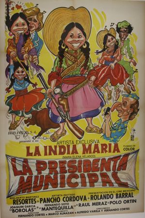 La presidenta municipal's poster