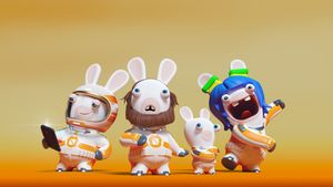 Rabbids Invasion - Mission To Mars's poster