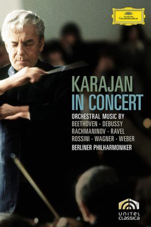 Karajan conducts Ravel and Debussy's poster