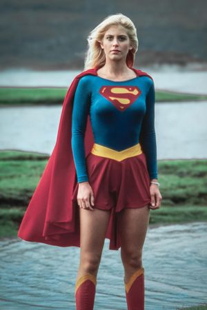 Supergirl's poster