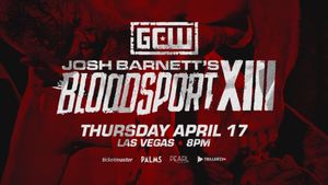 Josh Barnett’s Bloodsport XIII's poster