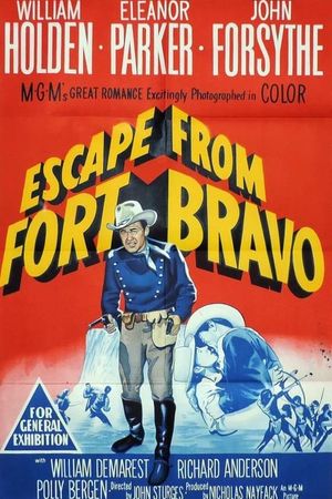 Escape from Fort Bravo's poster