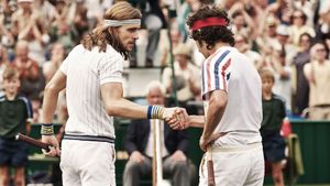 Borg vs. McEnroe's poster