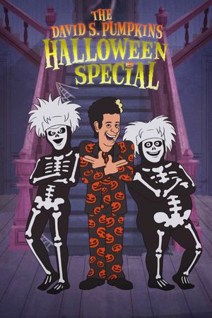 The David S. Pumpkins Halloween Special's poster