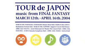 Tour de Japon: music from Final Fantasy's poster