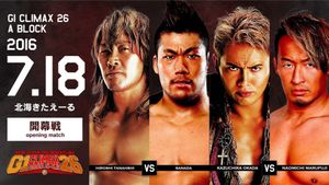 NJPW G1 Climax 26: Day 1's poster