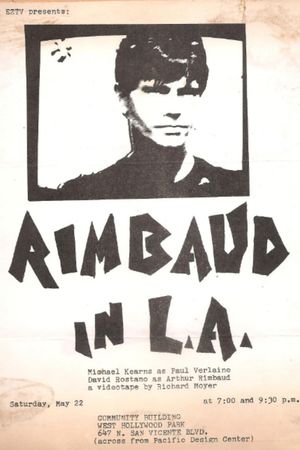 Rimbaud in L.A.'s poster