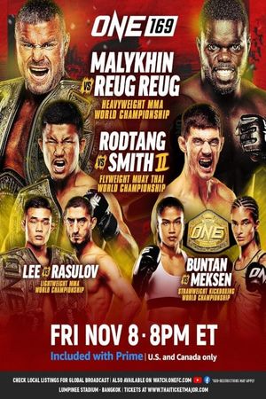 ONE 169: Malykhin vs. Reug Reug's poster