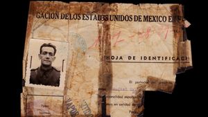 In exile: a family film's poster