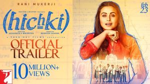 Hichki's poster