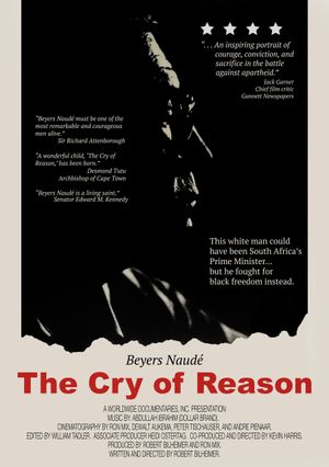 The Cry of Reason: Beyers Naude - An Afrikaner Speaks Out's poster