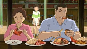 Spirited Away's poster