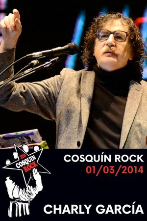 Charly García: Cosquín Rock 2014's poster