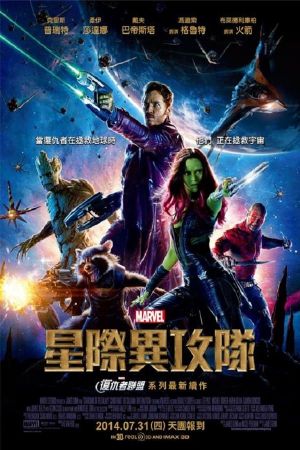 Guardians of the Galaxy's poster
