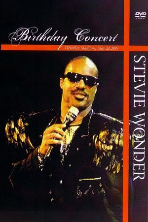 Stevie Wonder - Live at Wembley Stadium - London England 1989's poster