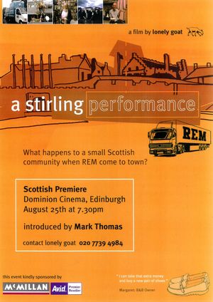 R.E.M.: A Stirling Performance's poster
