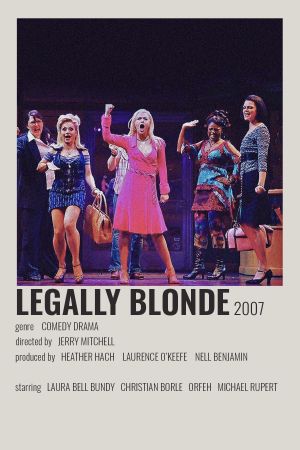 Legally Blonde: The Musical's poster