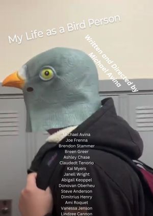 My Life as a Bird Person (Short Film by Michael Avina)'s poster