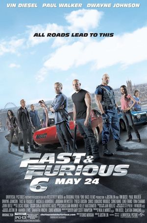 Fast & Furious 6's poster