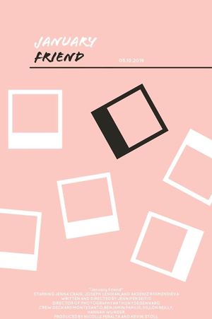 January Friend's poster