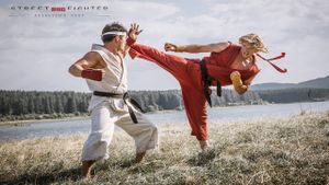 Street Fighter: Assassin's Fist The Movie's poster