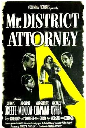 Mr. District Attorney's poster