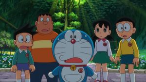Doraemon: Nobita's Chronicle of the Moon Exploration's poster
