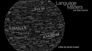 Language Matters with Bob Holman's poster