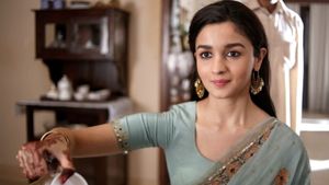 Raazi's poster