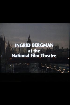 Ingrid Bergman at the National Film Theatre's poster