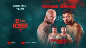 KSW 98: Paczuski vs. Zerhouni's poster