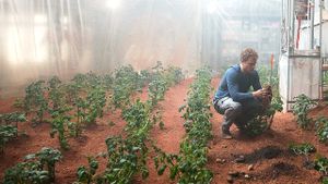 The Martian's poster