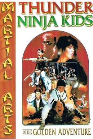 Thunder Ninja Kids in the Golden Adventure's poster