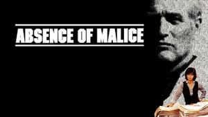Absence of Malice's poster