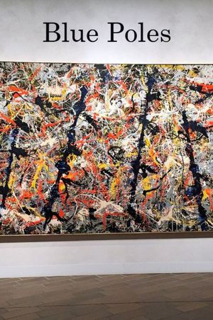Jackson Pollock: Blue Poles's poster