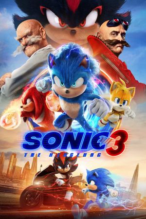 Sonic the Hedgehog 3's poster