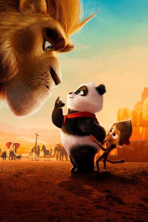 Panda Bear in Africa's poster