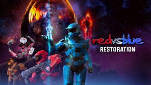 Red vs. Blue: Restoration's poster