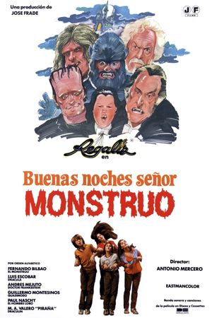 Buenas noches, señor monstruo's poster