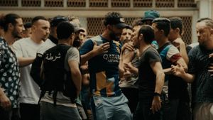 Algiers's poster