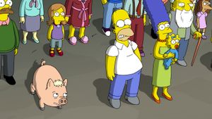 The Simpsons Movie's poster