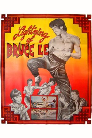 Lightning of Bruce Lee's poster