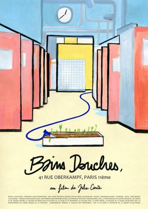Public showers, Oberkampf street, Paris's poster