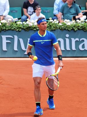 Nadal visto por Nadal's poster
