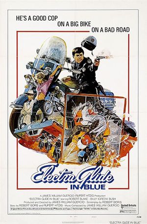 Electra Glide in Blue's poster