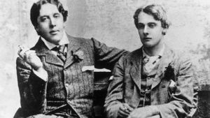 Edward Carson and the Fall of Oscar Wilde's poster